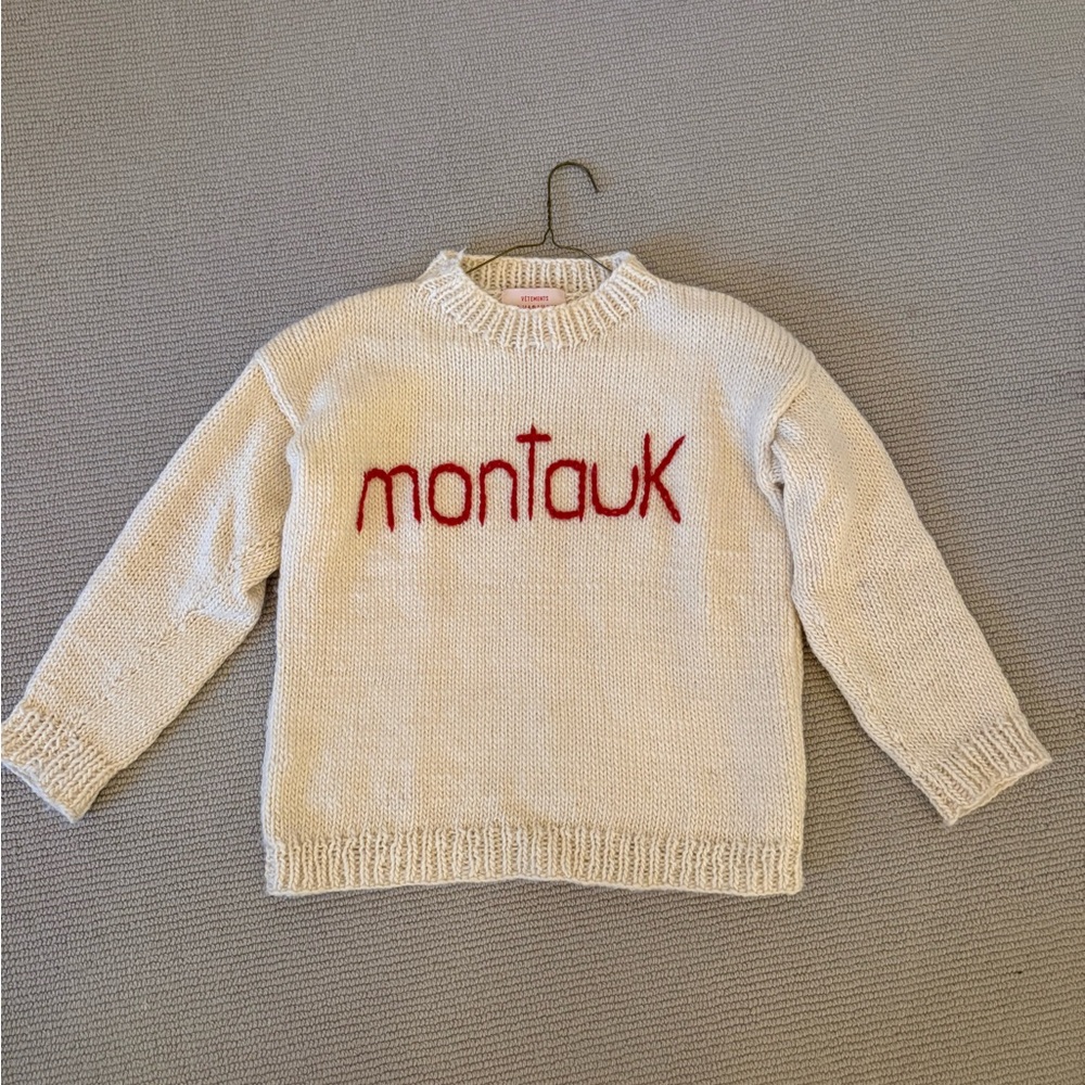 FELIX Montauk Sweater - Hand Knit ONE OF A KIND